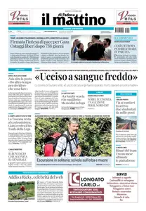 Il Mattino di Padova - 14 Ottobre 2025