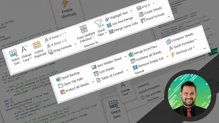 Excel Macro / Vba Add-In Tab