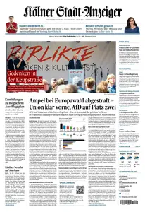 Kölner Stadt-Anzeiger Rhein-Bergischer Kreis - 10 Juni 2024