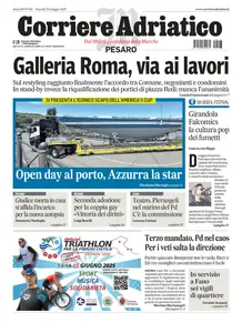 Corriere Adriatico Pesaro - 23 Maggio 2025