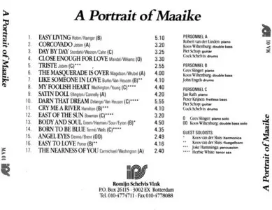 Maaike Nicola – A Portrait Of Maaike (1989)