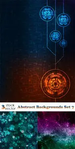 Vectors - Abstract Backgrounds Set 7