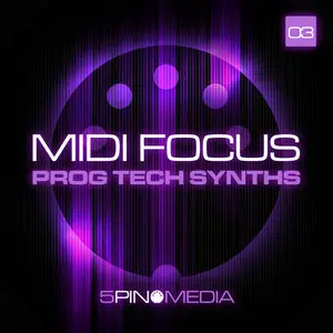 5 Pin Media MIDI Focus Prog Tech Synths MULTIFORMAT