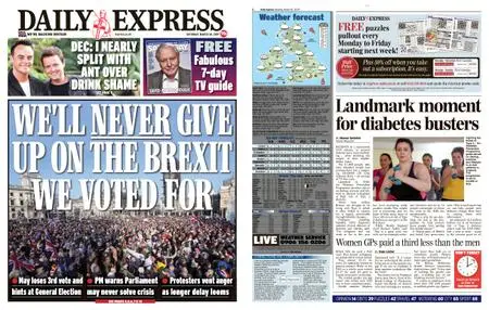 Daily Express – March 30, 2019