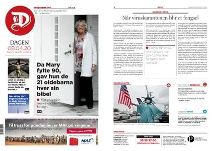 Dagen Norge – 08. april 2020