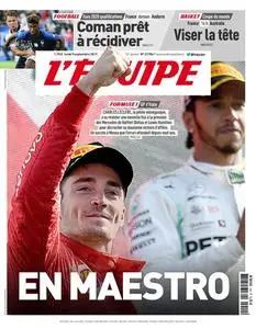 L’equipe du Lundi 9 Septembre 2019