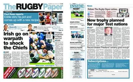 The Rugby Paper – October 24, 2021