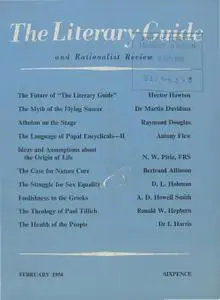 New Humanist - The Literary Guide, February 1954