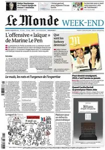 Le Monde et Suppléments du Samedi 22 Septembre 2012