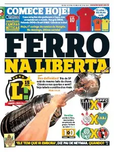 Jornal Lance em PDF, Sexta, 19 de Abril de 2013 - São Paulo