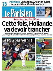 Le Parisien du Lundi 19 Août 2013
