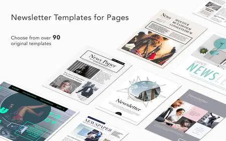 Newsletters Templates for Pages By Graphic Node 1.2