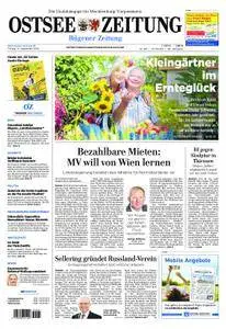 Ostsee Zeitung Rügen - 14. September 2018