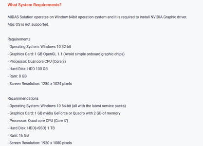 midas GeoXD 2020 version 1.1