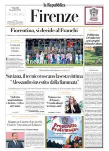 la Repubblica Firenze - 12 Aprile 2024