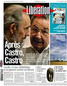Libération - Mercredi 20 avril 2011