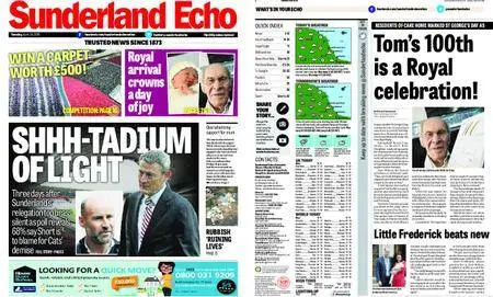 Sunderland Echo – April 24, 2018