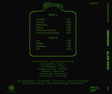 Abbhama - Alam Raya (1978) [Reissue 2014]