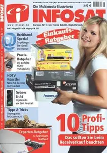 InfoSAT Magazin August No 08 2010