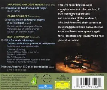 Daniel Barenboim & Martha Argerich - Piano Duos (2014) [Official Digital Download 24/48]