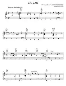 Zig Zag - George Harrison, Joe Brown (Piano-Vocal-Guitar)