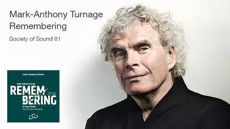LSO, Sir Simon Rattle - Turnage Remembering - In Memoriam Evan Scofield (2017) {B&W Society of Sound Digital Download 16-44.1}