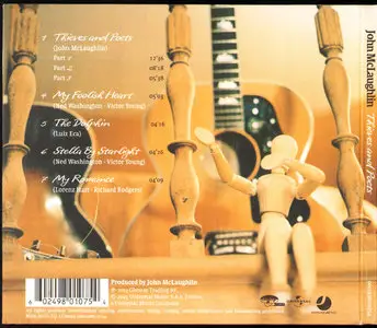 John McLaughlin - Thieves And Poets (2003) {Glenray} [Repost]