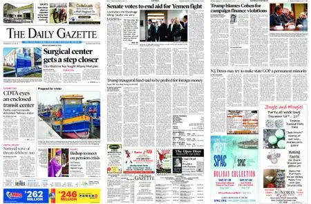 The Daily Gazette – December 14, 2018