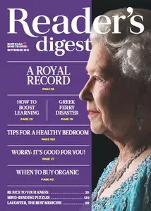 Reader's Digest Canada Magazine September 2015