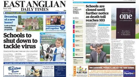 East Anglian Daily Times – March 19, 2020