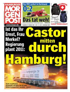 Hamburger Morgenpost vom 13 November 2010