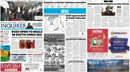 Philippine Daily Inquirer – May 17, 2017