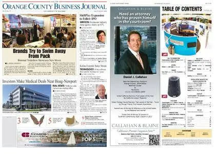 Orange County Business Journal – July 17, 2017