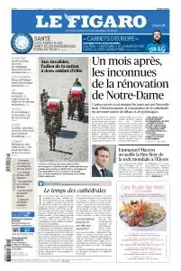 Le Figaro du Mercredi 15 Mai 2019