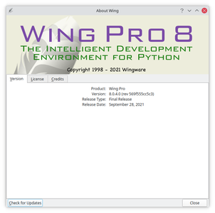 Wing IDE Professional 8.0.4 (Win / macOS / Linux)