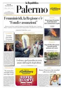 la Repubblica Palermo - 11 Gennaio 2024