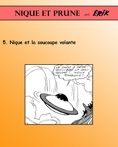 Nique et Prune - Tome 5 - Nique et la Soucoupe Volante