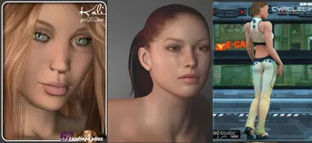 3D: Kali for JessiG2 | Cy-Atletik | Miss Wendy for V4 