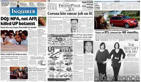 Philippine Daily Inquirer – January 21, 2011
