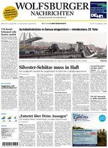 Wolfsburger Nachrichten - Helmstedter Nachrichten - 15. August 2018