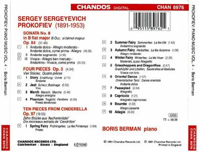 Prokofiev: Complete Piano Music Vol 4