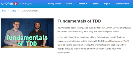 Upcase - Fundamentals of Test Driven Development (2017)