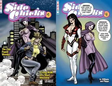SideChicks #1-4 (2008-2010) 