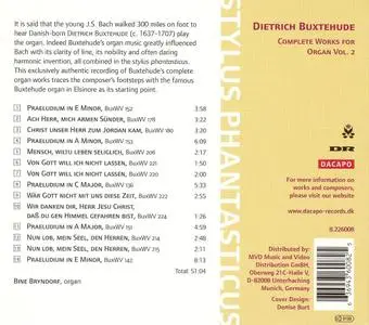 Dietrich Buxtehude - Complete Works for Organ, Volume 2 - Bine Bryndorf (2004) {Dacapo 8.226008}
