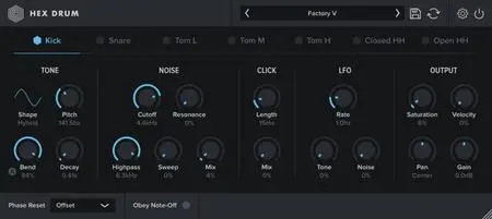 Oblivion Sound Lab Hex Drum v1.0.2 macOS