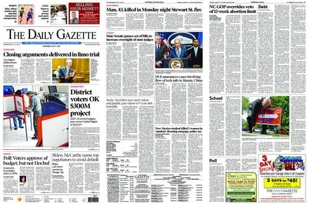 The Daily Gazette – May 17, 2023