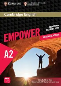 Collectif, "Cambridge English Empower A2. Elementary Student's book"