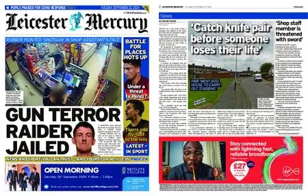 Leicester Mercury – September 22, 2020