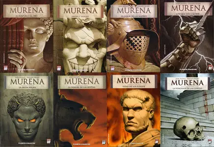 J.Dufaux y P.Delaby - Murena Tomos del 1 al 8