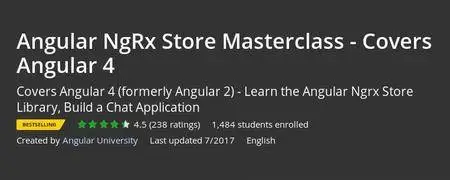Udemy - Angular NgRx Store Masterclass - Covers Angular 4
